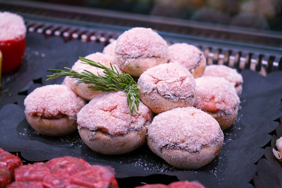 Funghi ripieni - Macelleria Da Loris