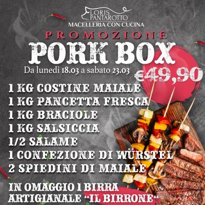 Pork box - Macelleria Da Loris
